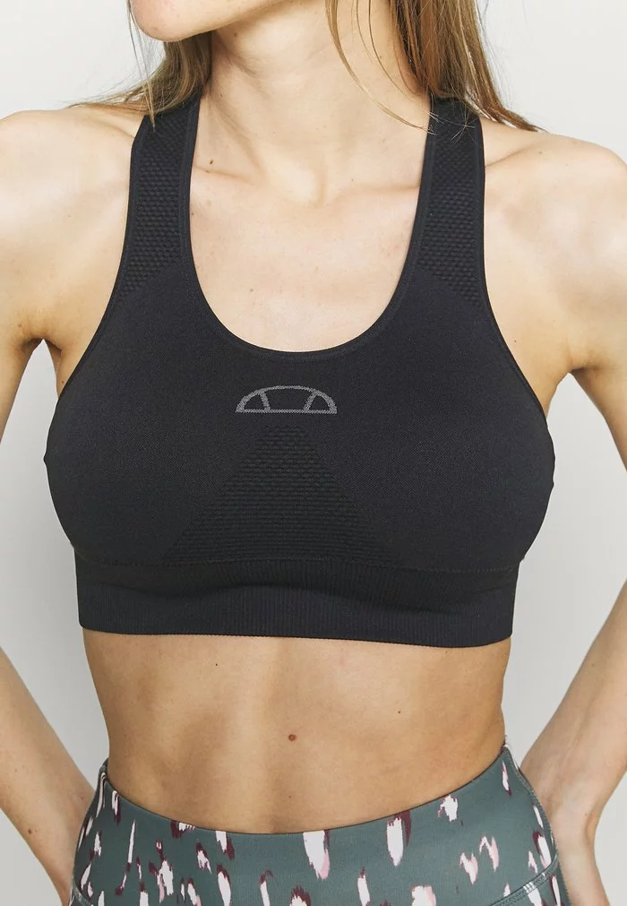 Ellesse GEORJA BRA - Brassières De Sport à Maintien Léger - Black 6 Ellesse GEORJA BRA - Brassières De Sport à Maintien Léger - Black – Image 6