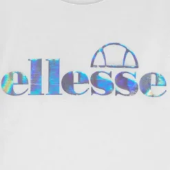 Ellesse JORDALLA CROP TEE - T-shirt Imprimé - White -Ellesse Elegant Boutique 5b528e3ff5ec4ea09da1700f6879cfef