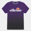 Ellesse JENA TEE - T-shirt Imprimé - Purple/black Fade