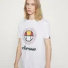 Ellesse CAMPA TEE - T-shirt Imprimé - White