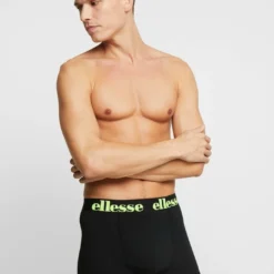 Ellesse PARMO FASHION TRUNKS 2 PACK - Shorty - Black -Ellesse Elegant Boutique 5d8e2cbc2a654a1793387b2ecd69f64e