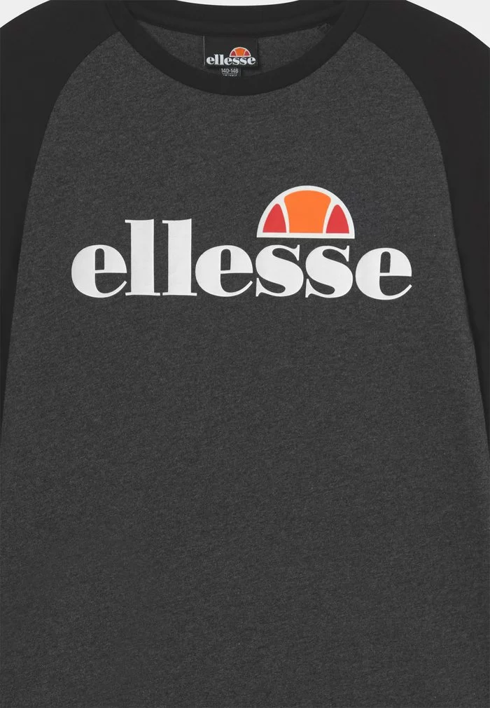 Ellesse VELTO - T-shirt à Manches Longues - Dark Grey Marl 3 Ellesse VELTO - T-shirt à Manches Longues - Dark Grey Marl â Image 3