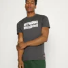Ellesse AVEL TEE - T-shirt Imprimé - Dark Grey