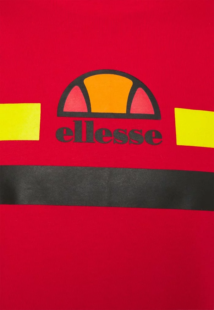 Ellesse APRELA TEE - T-shirt Imprimé - Red/black 3 Ellesse APRELA TEE - T-shirt Imprimé - Red/black – Image 3