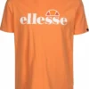 Ellesse SL PRADO - T-shirt Imprimé - Orange