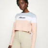 Ellesse BLOCK - T-shirt à Manches Longues - Light Pink