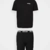 Ellesse ETHAN LOUNGEWEAR SETS - Pyjama - Black