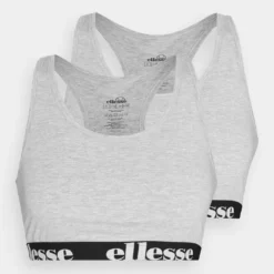 Ellesse MOLIA 2 PACK - Brassière - Grey Marl