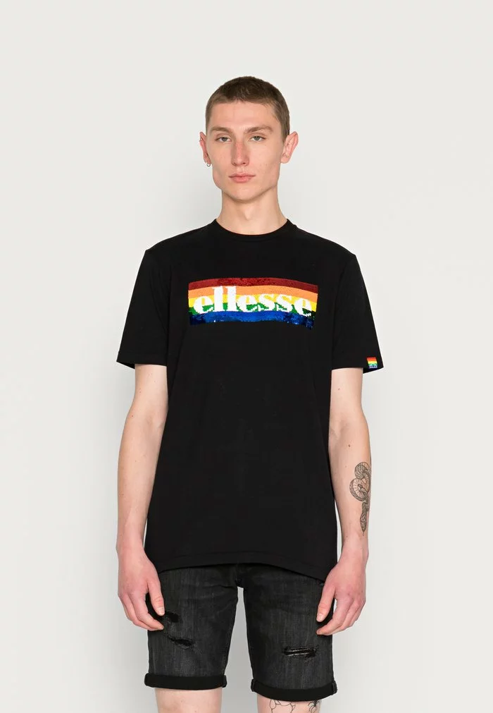 Ellesse UNITY UNISEX - T-shirt Imprimé - Black 1 Ellesse UNITY UNISEX - T-shirt Imprimé - Black