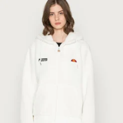 Ellesse AVO HOODY - Veste Polaire - Off White