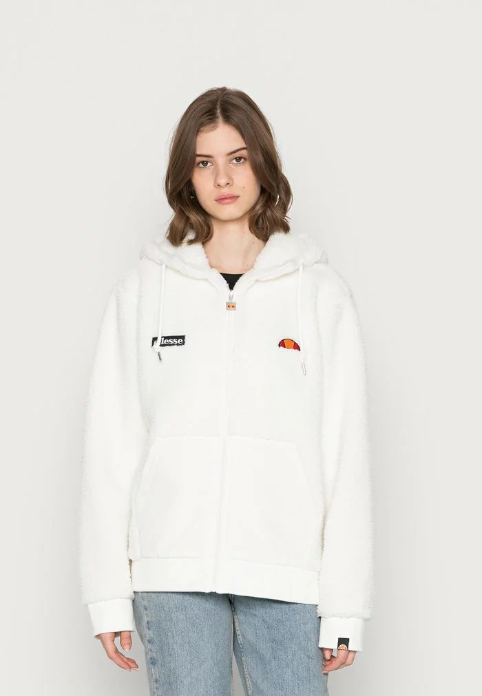 Ellesse AVO HOODY - Veste Polaire - Off White 1 Ellesse AVO HOODY - Veste Polaire - Off White