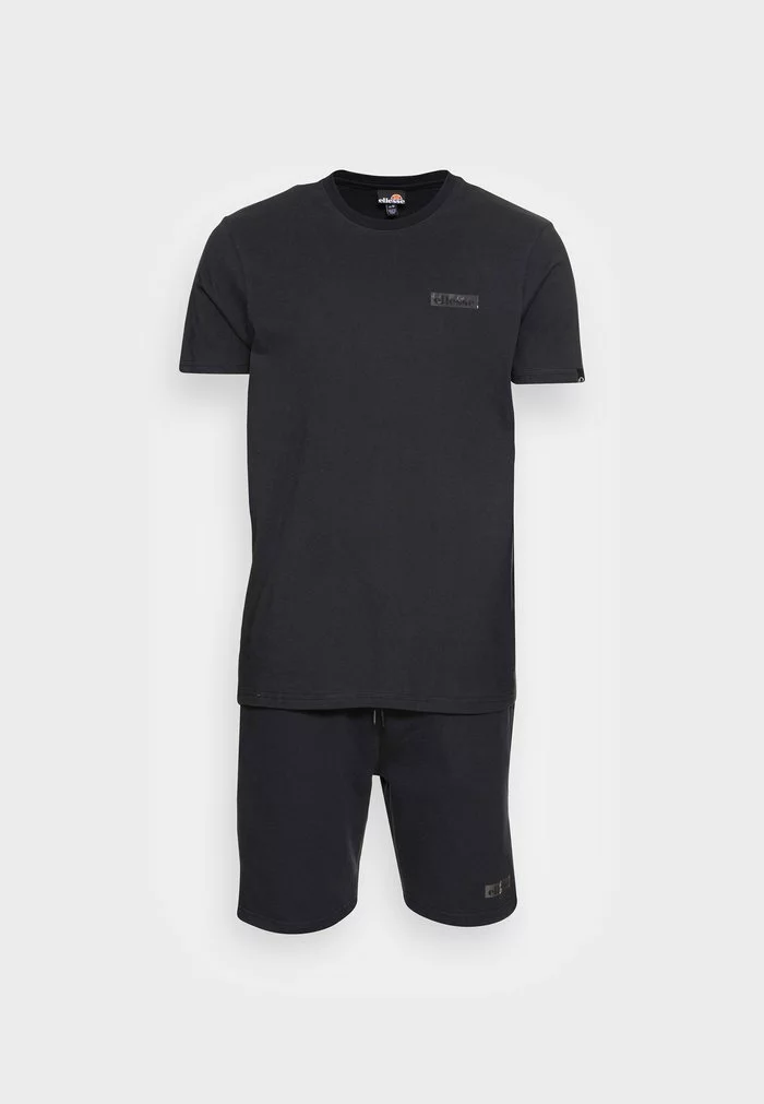 Ellesse OULAN SET - T-shirt Basique - Washed Black 4 Ellesse OULAN SET - T-shirt Basique - Washed Black – Image 4