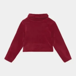 Ellesse LORAN CROP - Sweatshirt - Burgundy -Ellesse Elegant Boutique 67065a3039a449ffa531228132a7820a