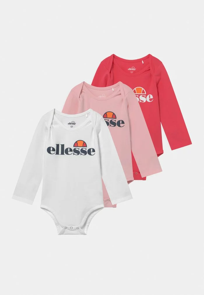 Ellesse TERESINA 3 PACK UNISEX - Body - Pink/light Pink/white 1 Ellesse TERESINA 3 PACK UNISEX - Body - Pink/light Pink/white