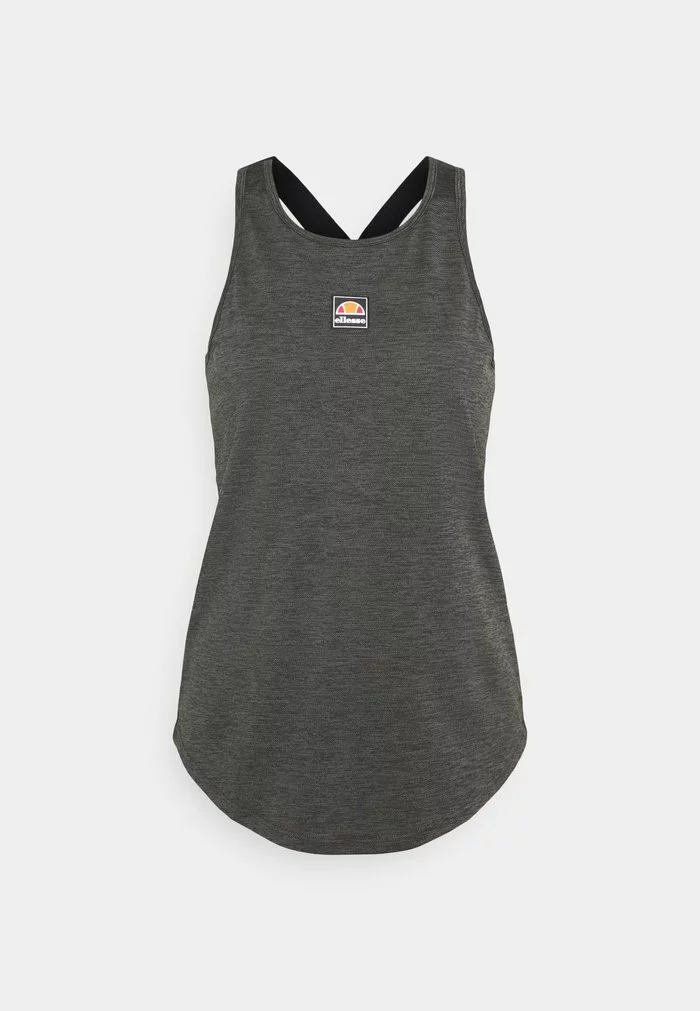 Ellesse SHARLA - T-shirt De Sport - Dark Grey Marl 5 Ellesse SHARLA - T-shirt De Sport - Dark Grey Marl – Image 5