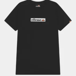Ellesse LEVER TEE - T-shirt Imprimé - Black