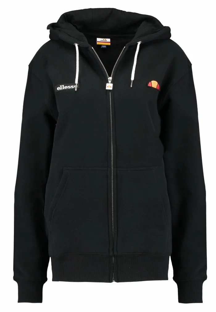 Ellesse SERINATAS - Sweat à Capuche Zippé - Black 4 Ellesse SERINATAS - Sweat à Capuche Zippé - Black – Image 4