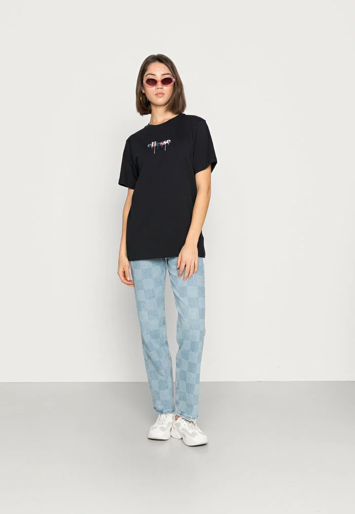 Ellesse STATION - T-shirt Imprimé - Black 2 Ellesse STATION - T-shirt Imprimé - Black â Image 2