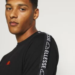Ellesse FEDE TEE - T-shirt Imprimé - Black -Ellesse Elegant Boutique 703b3480377f4292b33983a0bb1f2ce9