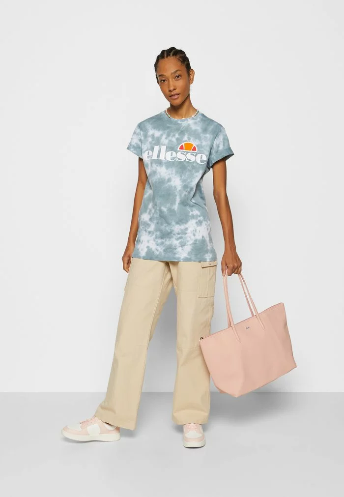 Ellesse ALBANY TIE DYE - T-shirt Imprimé - Green/white 5 Ellesse ALBANY TIE DYE - T-shirt Imprimé - Green/white – Image 5