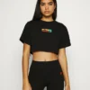 Ellesse RIONA - T-shirt Imprimé - Black