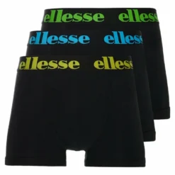 Ellesse HALI FASHION TRUNKS 3 PACK - Shorty - Black 8 Ellesse HALI FASHION TRUNKS 3 PACK - Shorty - Black -Ellesse Elegant Boutique 726e27771784478291d65c04c43b5af5