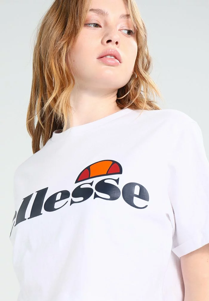 Ellesse ALBERTA - T-shirt Imprimé - Optic White 5 Ellesse ALBERTA - T-shirt Imprimé - Optic White – Image 5