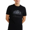 Ellesse ALTA VIA TEE - T-shirt Imprimé - Schwarz