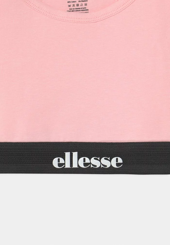 Ellesse EMILO 3 PACK - Brassière - Black/grey Marl/pink 4 Ellesse EMILO 3 PACK - Brassière - Black/grey Marl/pink – Image 4