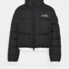 Ellesse CROPPED PUFFER JACKET - Veste D'hiver - Black