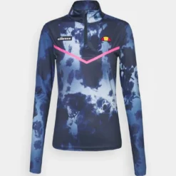 Ellesse FREILO ZIP - T-shirt à Manches Longues - Navy