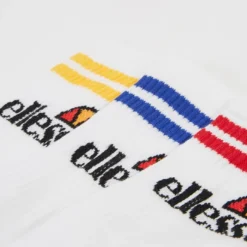 Ellesse PULLO SOCKS 3 PACK - Chaussettes - White -Ellesse Elegant Boutique 77d934d1a98f4771b8ae399256162ce3