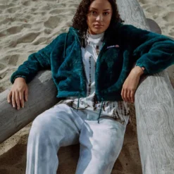 Ellesse REIDI TEDDY JACKET - Veste D'hiver - Teal -Ellesse Elegant Boutique 78a48d6c8cfc40c7901647cac68ea7ab