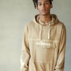Ellesse VASSILY HOODY - Sweatshirt - Brown