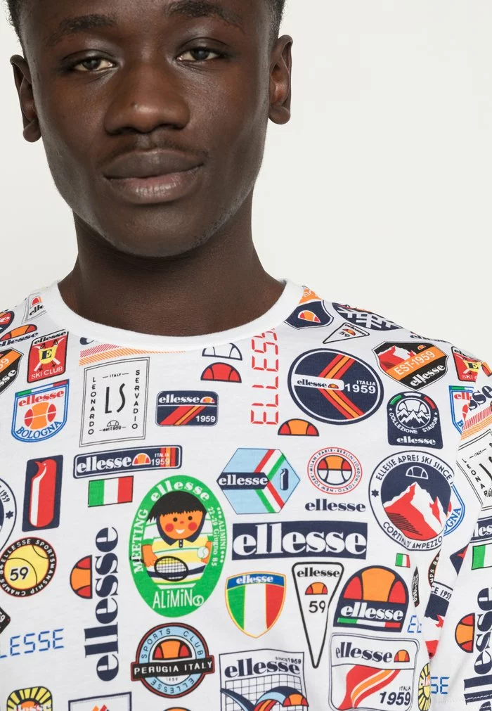 Ellesse HIRA - T-shirt Imprimé - White 5 Ellesse HIRA - T-shirt Imprimé - White – Image 5