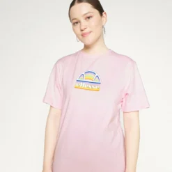 Ellesse TARDI TEE - T-shirt Imprimé - Light Pink