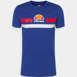 Ellesse APRELA TEE - T-shirt Imprimé - Blue