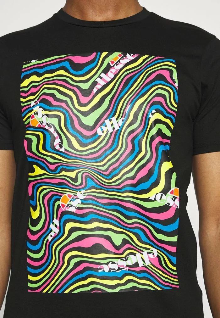 Ellesse CAMRINO TEE - T-shirt Imprimé - Black 5 Ellesse CAMRINO TEE - T-shirt Imprimé - Black â Image 5