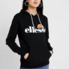 Ellesse TORICES - Sweat à Capuche - Black