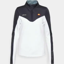 Ellesse DOTTI ZIP - Sweat à Capuche Zippé - White