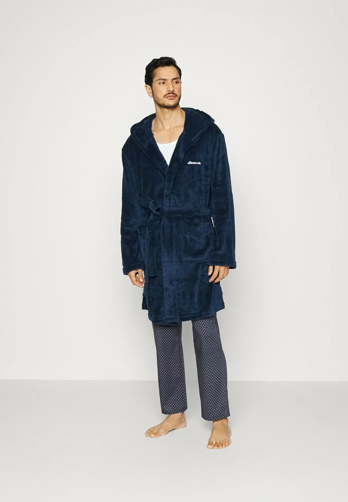 Ellesse SIMONI ROBE - Peignoir - Navy 1 Ellesse SIMONI ROBE - Peignoir - Navy