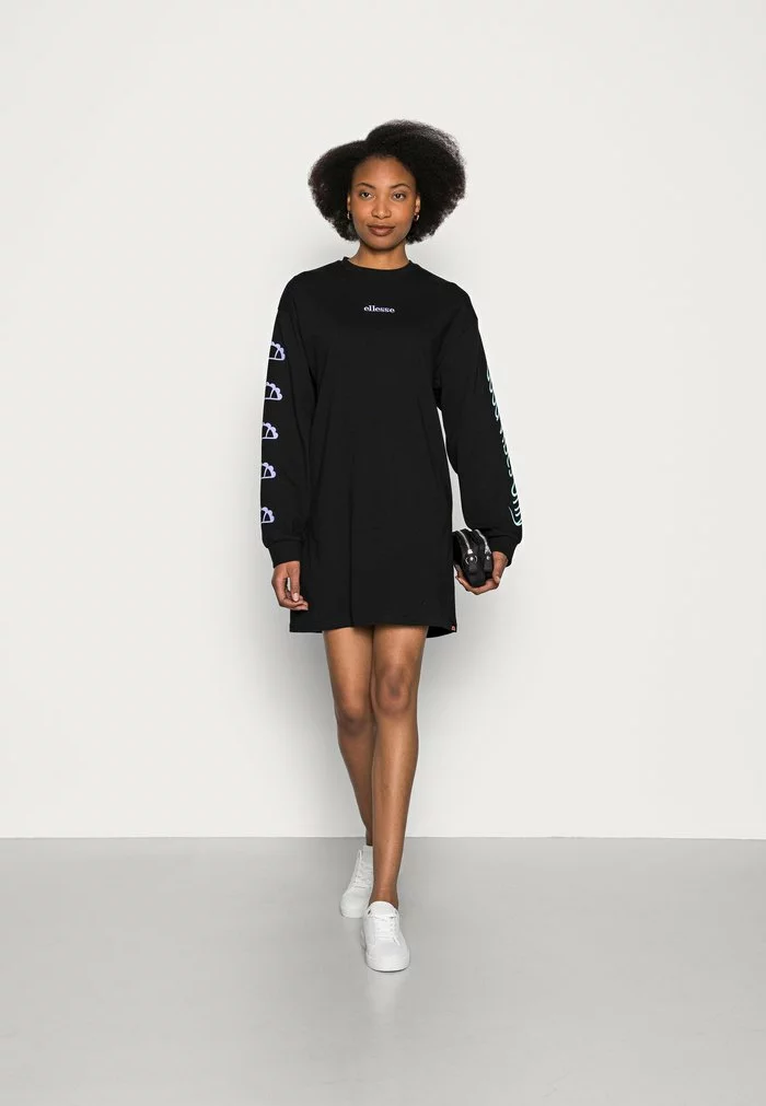 Ellesse AUBREITA DREE - Robe En Jersey - Black 2 Ellesse AUBREITA DREE - Robe En Jersey - Black – Image 2
