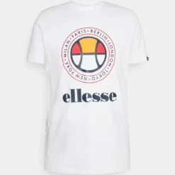 Ellesse CAMPA TEE - T-shirt Imprimé - White -Ellesse Elegant Boutique 8560d056e24e4fac862972d04ea62998
