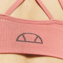Ellesse ELIANA - Brassières De Sport à Maintien Léger - Dark Pink -Ellesse Elegant Boutique 8582adc7dc194682acccb16c0058335a