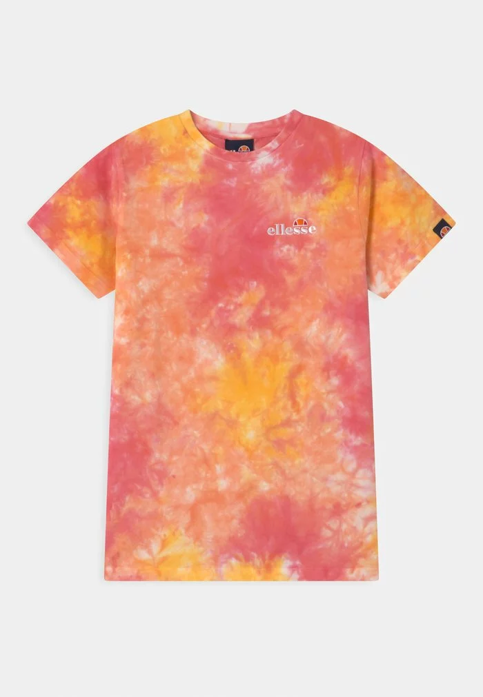 Ellesse DEANI - T-shirt Imprimé - Pink/yellow 1 Ellesse DEANI - T-shirt Imprimé - Pink/yellow