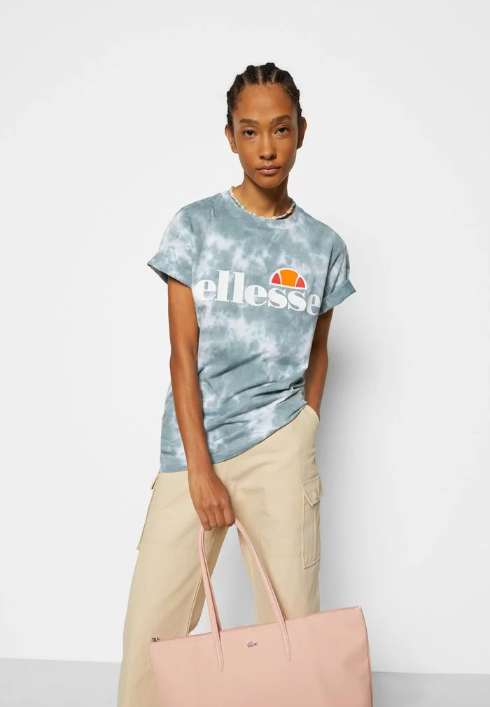 Ellesse ALBANY TIE DYE - T-shirt Imprimé - Green/white 6 Ellesse ALBANY TIE DYE - T-shirt Imprimé - Green/white – Image 6