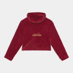 Ellesse LORAN CROP - Sweatshirt - Burgundy -Ellesse Elegant Boutique 8770081845114976814cb4dced578f04