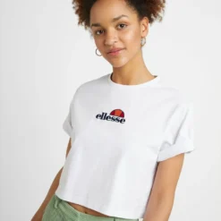 Ellesse FIREBALL - T-shirt Imprimé - White