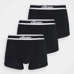 Ellesse LORANO FASHION TRUNKS 3 PACK - Shorty - Black
