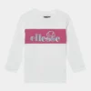 Ellesse MELLOR TEE UNISEX - T-shirt à Manches Longues - White